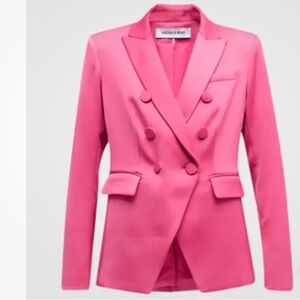 Veronica beard Miller Dickey Jacket hibiscus 6